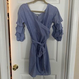 Boutique Balloon Sleeve Dress